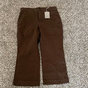 Everlane Organic Kick Flare Pant in Cocoa